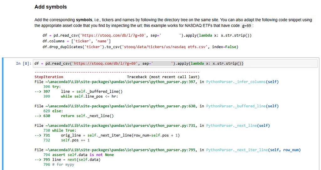 How can I create stooq data? - Data - Machine Learning for Trading
